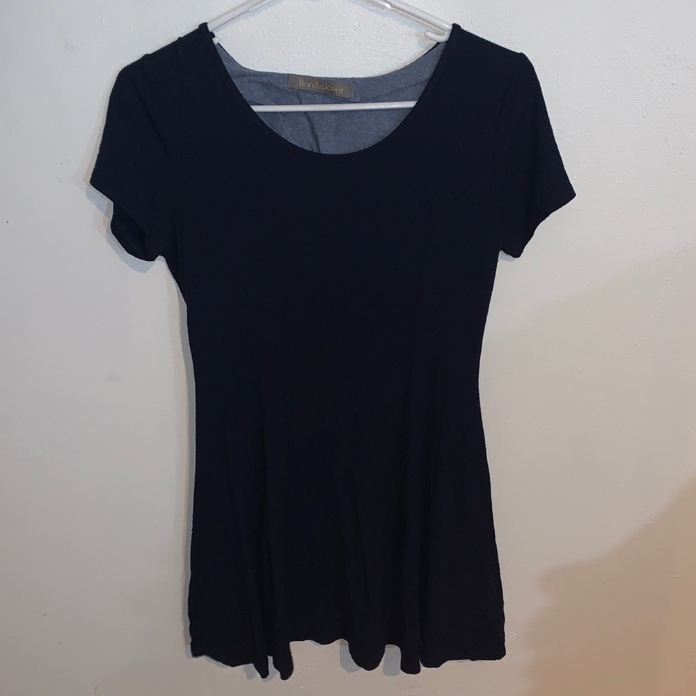 Navy blue dress